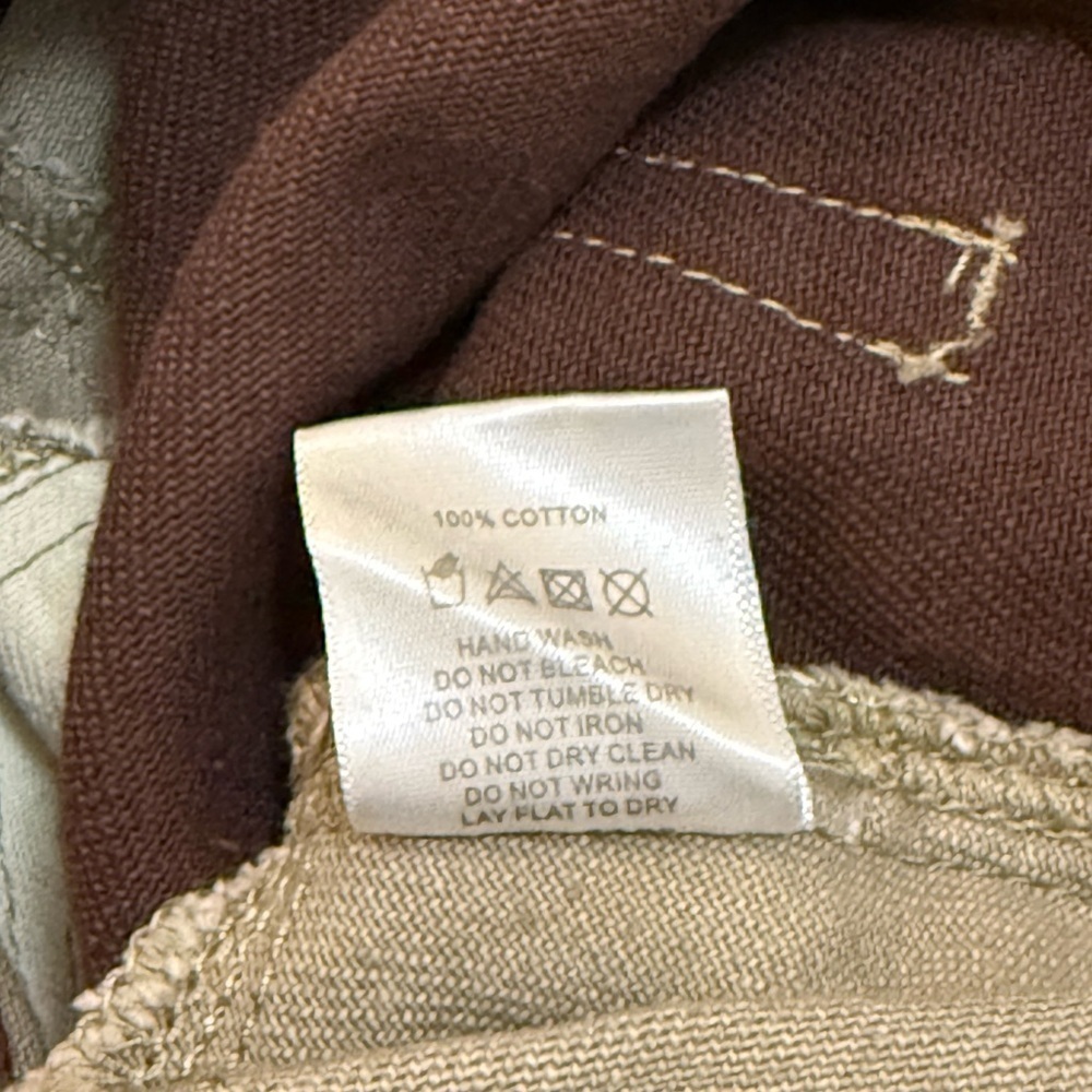 Jaded London distressed brown tan neutral flare jeans women’s size 25 - Picture 7 of 8